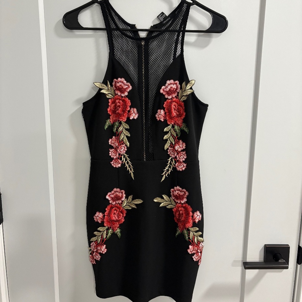 Floral bodycon